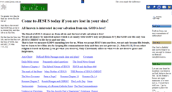 Desktop Screenshot of come2jesus.com.au